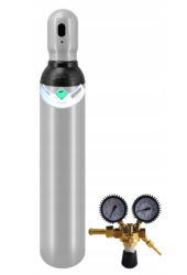 Gasflasche Stickstoff 8L 150bar voll mit Regler Turbo