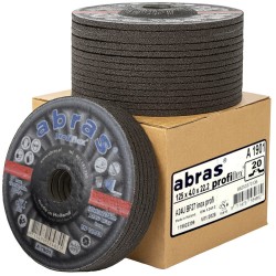 Schruppscheiben 125x4,0 A24U BF27 ABRAS Inox Profi (Packung 20 Stück)