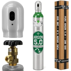 Argon Gasflasche 5.0 200 bar 10L VOGELMANN
