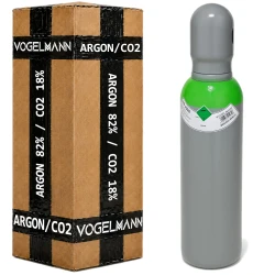 5L 200bar Gasflasche Argon/CO2 Vogelmann