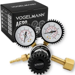 Vogelmann AERO 200 bar Druckminderer für Stickstoff und Wasserstoff